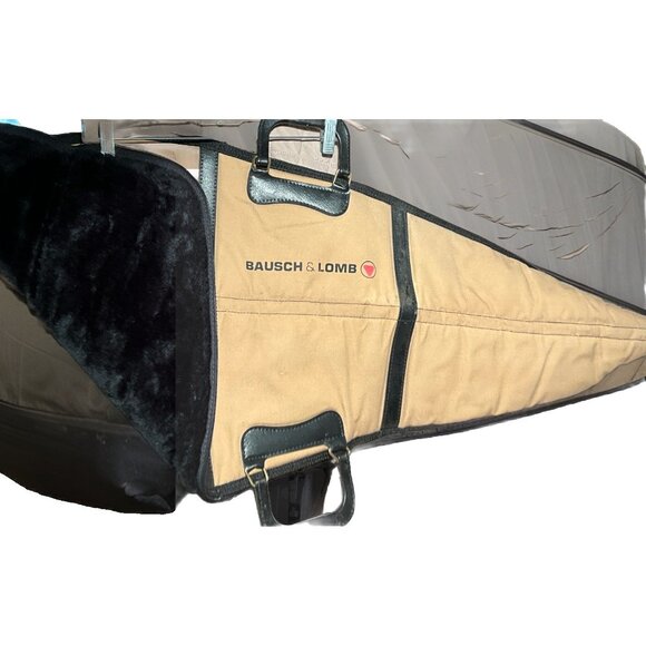 Bausch & Lomb Soft Ultra Padded Canvas Rifle Carrying Bags Vintage 1980’s Rare - Picture 2 of 16